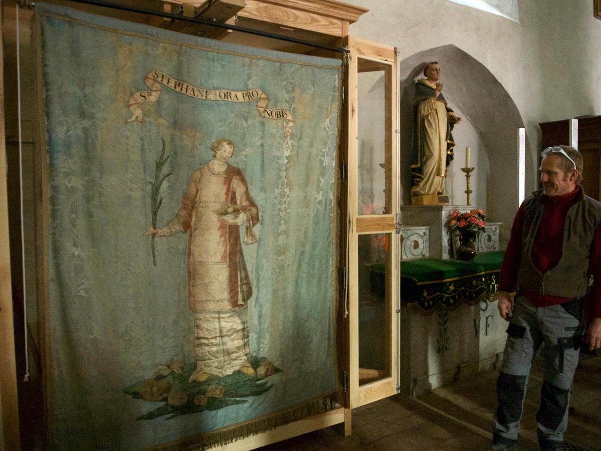 Vitrine - Eglise de Vallouise